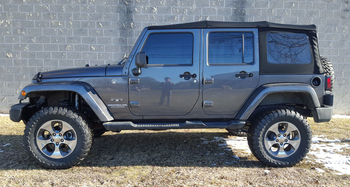 Clayton Off Road COR-2908004 2.5" Ride Right Lift Kit for Jeep Wrangler JK 4 Door 2007-2018