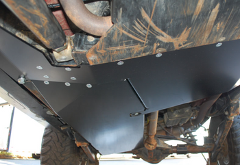 Clayton Off Road COR-4108202 Gas Tank Skid Plate for Jeep Wrangler JK 2 Door 2007-2018
