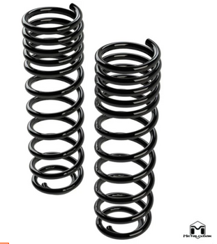 Metalcloak 7059 True Dual Rate Rear Coil Springs for Jeep Wrangler JK 2 Door 2007-2018