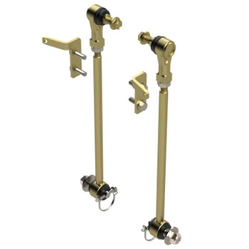 MetalCloak 7220 Front Sway Bar Disconnect Kit 14.5" for Jeep Wrangler JK 2007-2018