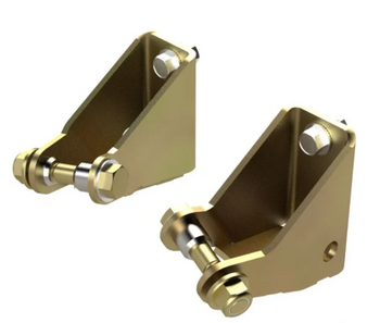 MetalCloak 7620 Rear Lower Shock Relocation & Clearance Kit for Jeep Wrangler JL 2018+