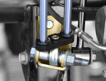 MetalCloak 7620 Rear Lower Shock Relocation & Clearance Kit for Jeep Wrangler JL 2018+