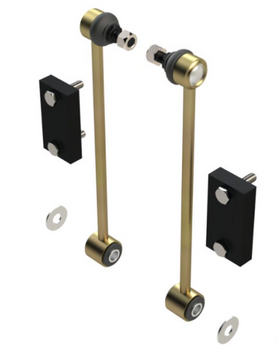 MetalCloak 7615 Rear Sway Bar Link Extension Kit 12" for Jeep Wrangler JL 2018+