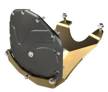 MetalCloak 6375 Front Diff Cover & Glide Plate for M210 Rubicon Jeep Wrangler JL & Gladiator JT 2018+