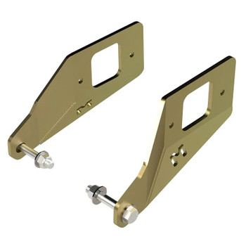 MetalCloak 6805 Rear Sway Bar Reinforcement & Repair Brackets for Jeep Gladiator JT 2020+