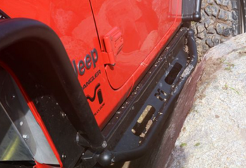 MetalCloak 3322 Overland Flip Step for Jeep Wrangler JK & JL 2 Door 2018+