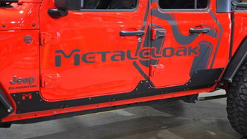MetalCloak 6329 Rocker Exoskin Full Kit for Jeep Gladiator JT 2020+