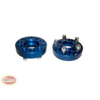 Crown Automotive Wheel Spacers 5 on 5.5 Bolt Pattern 1.5" Offset Pair | CRO-WS555