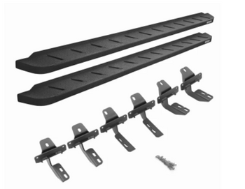 Go Rhino 63412973PC RB10 Running Boards in Textured Black for Ford Bronco 4 Door 2021+