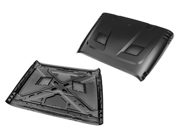 Rugged Ridge High Performance Vented Hood for Wrangler JK 2007-2014 | 17759.01