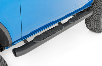 Rough Country 21011 Oval Nerf Steps for 4 Door Ford Bronco 2021+
