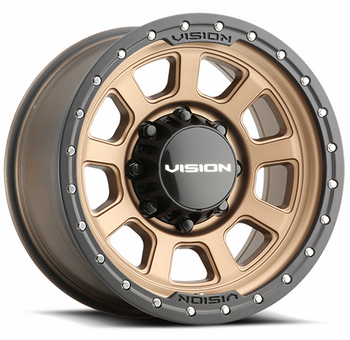 Vision Wheel 350-7973BZBL-12 Ojos Wheel | 17x9 | 5x5 | Bronze with Black Lip