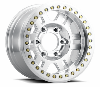 Vision Wheel 398BLZ7873UMFMR-15 Manx Beadlock Wheel | 17x8.5 | 5x5 | Machined