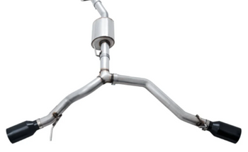 AWE 3015-33101 Tread Edition Cat-Back Dual Exhaust- Diamond Black Tips for Jeep Gladiator JT 3.6L 2020+