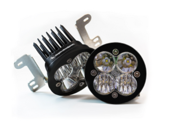 Baja Designs 597503 Squadron-R Pro Series Fog Pocket LED Kit for Jeep Wrangler JK 2007-2018