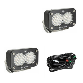 Baja Designs 547806 S2 Sport Work/Scene LED Light Pair