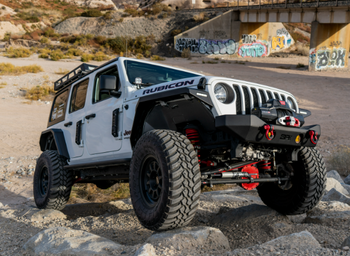 Body Armor JL-6102 Front Fender Flares for Jeep Wrangler JL & Gladiator JT 2018+