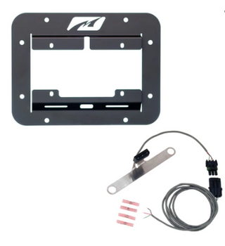 Motobilt MB1044-P Spare Tire Delete Tag Mount for Jeep Wrangler JK 2007-2018