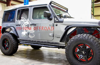 Fishbone Offroad Front & Rear Inner Fenders for Jeep Wrangler JL 2018+