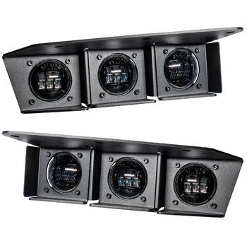 Oracle Lighting 5890-001 Triple LED Fog Light Kit for Steel Bumper Ford Bronco 2021+