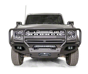 Fab Fours FB21-X5250-1 Matrix Front Bumper with Full Guard for Ford Bronco 2021+