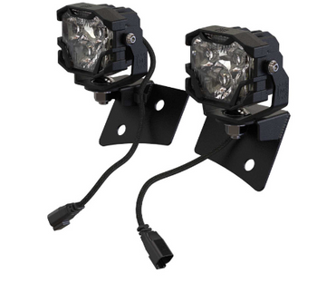 Morimoto BAF001.2, 1 x BAF046, 1 x BAF035 4Banger LED Ditch Light System for Jeep Wrangler JK 2007-2018