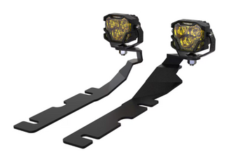 Morimoto 1 x BAF001.2, 1 x BAF046, 1 x BAF033 4Banger LED Ditch Light System for Dodge Ram 2009-2018