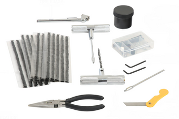 Overland Vehicle Systems 12030001 43-Piece Offroad Grade Tire Plug Repair Kit