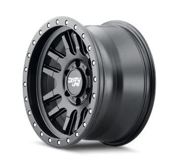 Dirty Life 9314-7973MB12 9314 Canyon Race Beadlock Wheel 17x9 5x5 in Matte Black for Jeep Wrangler JK, JL & Gladiator JT 2007+