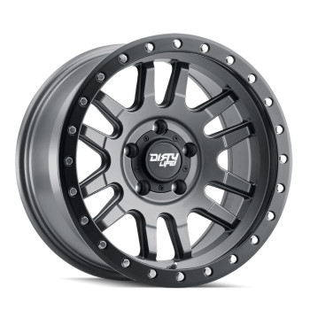 Dirty Life 9309-7973MB12 9309 Canyon Pro Wheel 17x9 5x5 in Matte Black with Black Lip