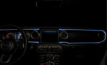 Oracle Lighting 4236-333 ColorSHIFT Fiber Optic LED Interior Kit for Jeep Wrangler JL & Gladiator JT 2018+