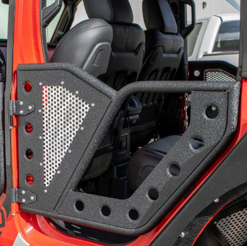 DV8 Offroad RDJL-01R Rear Rock Doors for Jeep Wrangler JL 4 Door & Gladiator JT 2018+