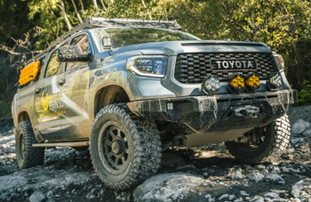 CBI Offroad Overland Rock Sliders for Toyota Tundra 2007-2021