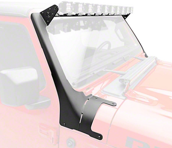 ZROADZ Z934931 Multi-LED Roof Cross Bar & A-Pillar Light Mount for Jeep Wrangler JL & Gladiator JT 2018+