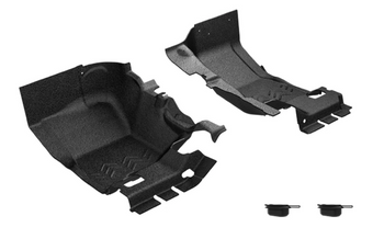 Armorlite Front Pair Flooring Kit in Mesa Smoke for Jeep Wrangler JK 4 Door 2007-2018