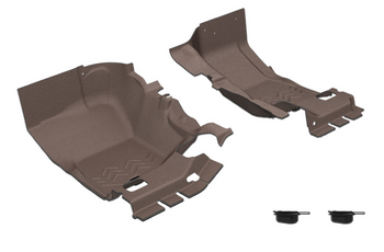 Armorlite Front Pair Flooring Kit in Desert Khaki for Jeep Wrangler JK 4 Door 2007-2018