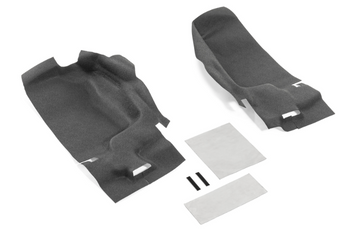 BedRug BTJL18F2 BedTred Premium Molded 2 Piece Front Floor Kit for Jeep Wrangler JL 2 Door 2018+