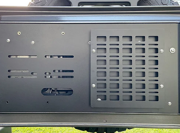 813 Fabrication Rear Gate Compressor Enclosure/MOLLE Panel for Jeep Wrangler JL 2018+