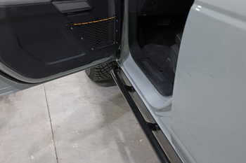 Rock Hard 4x4 RH-60104 Patriot Series Tube Slider Rocker Guards for Ford Bronco 4 Door 2021+