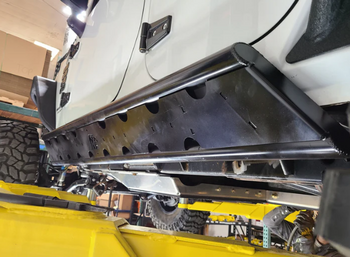 Next Venture Motorsports Frame Mounted RimRocker Series Rock Sliders for Jeep Wrangler JK 4 Door 2007-2018