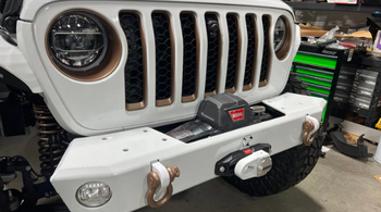 Next Venture Motorsports Aluminum Adventure Series Front Bumper for Jeep Wrangler JL & Gladiator JT 2018+