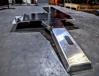 Next Venture Motorsports Belly Skid Replacement UHMW Kit for Jeep Wrangler JL 4 Door 2018+