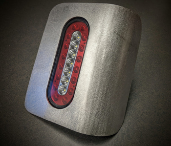 Next Venture Motorsports NV-JL-00033-AL Flush Mount Aluminum LED Tail Lamp Kit for Jeep Wrangler JL 2018+