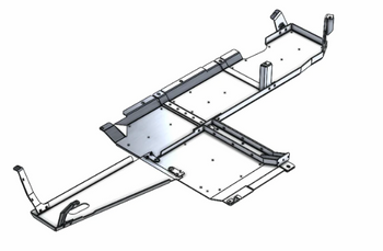 Next Venture Motorsports Aluminum Belly Skid for Jeep Wrangler JL 4 Door 2.0 Turbo 2018+