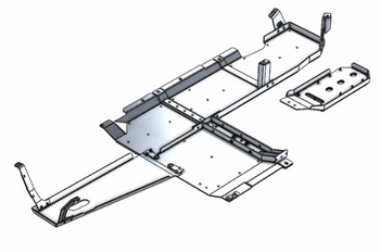 Next Venture Motorsports Aluminum Belly Skid for Jeep Wrangler JL 4 Door 2.0 Turbo 2018+