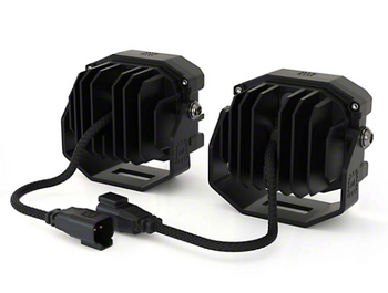 Morimoto BAF007 4Banger HXB LED Pod Lights; White Spot Beam