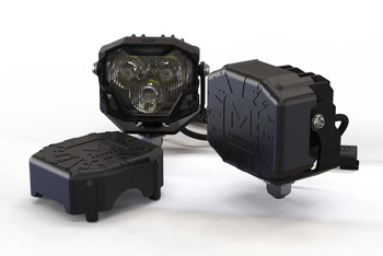 Morimoto BAF055 4Banger Blackout Light Cover Pair for 4Banger Pod Lights