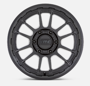 KMC Wheels KM727 Wrath Wheel 17x8.5 in Satin Black