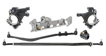 Rock Jock RJ-440000-101 High Steer Knuckle Kit for Ram Assist for Jeep Wrangler JL & Gladiator JT 2018+