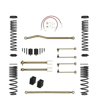 MetalCloak A3130 2.5" True Dual Rate Lift Kit No Shocks for Jeep Gladiator JT 2020+